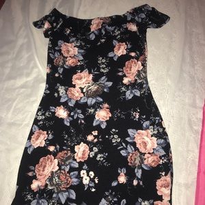 Off the shoulder dress